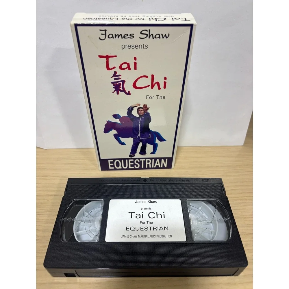 RARE! James Shaw Tai Chi For The Equestrian VHS Martial Arts Horse Riding Video